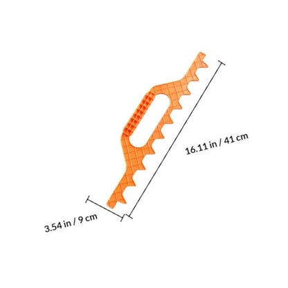 Outanaya Frame Spacer Beekeeping Tool Practical Distance Measurement Rake for Beehives Yellow Design for Efficient Hive Management