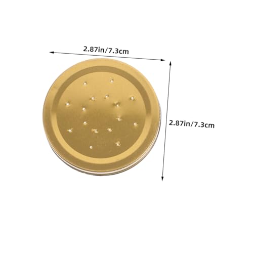 Abaodam Beehive Water Feeder Lids 5pcs for Beekeeping Entrance Feeding Station, Replacement Covers for Bee Hive Watering Device, Garden Apiary Bee Feeding Equipment