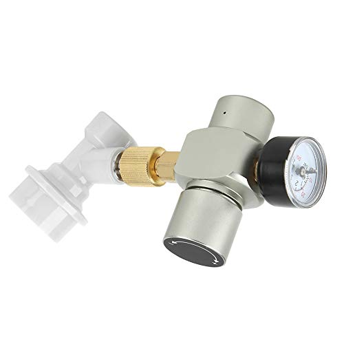 CO2 r, Mini Keg Regulator, Portable Beer Keg Dispenser, Gas s Lock Quick Disconnect for Home