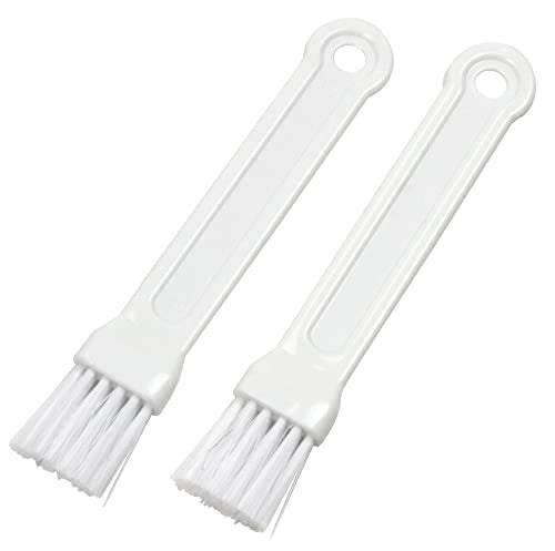 Chef Craft Select Plastic Mini Pastry Brush, 7 inches in length 1 inch width 2 piece set, White - size: 7 inches in length 1 inch width 2 piece set