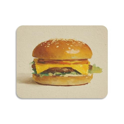 Burger Cheese Lettuce Beige Dish Drying Mat for Kitchen Counter Highly Absorbent Coffee Bar Mat Heat Resistant Dish Rack Pad for Sink Utensils Draining Racks 15.7" x 11.8" - size: 15.7x11.8inch