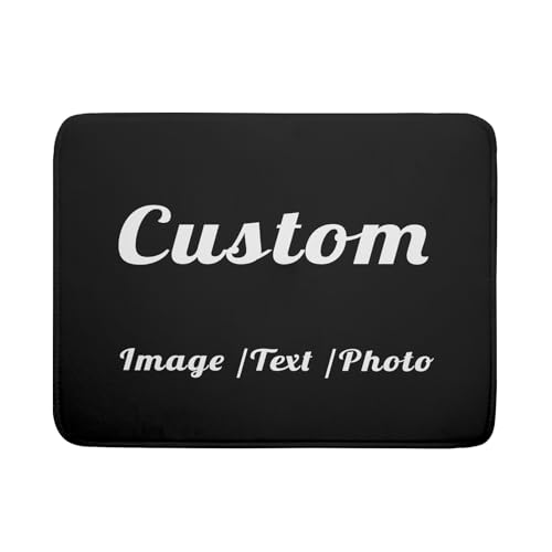 Giwawa Custom Dish Drying Mat Customized Drainer Pad with Image Logo Text 18x24 Inch Personalized Absorbent Dish Dry Pad for Kitchen Counter Sink - color: Custom, size: 18x24 inch