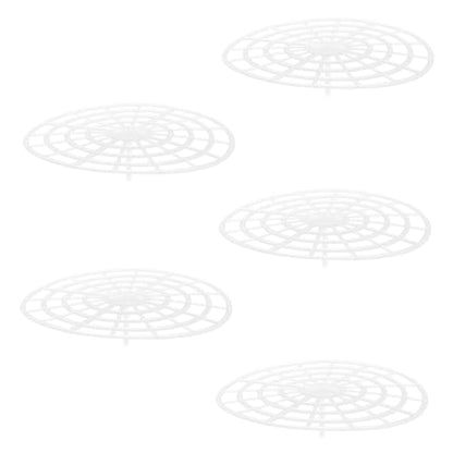 ABOOFAN 5pcs Fermentation Weight Pickle Jar Press Plates Round Mesh Pressing Rack for Kimchi Pickled Foods Multifunctional Easy to Clean Fermenting Kit