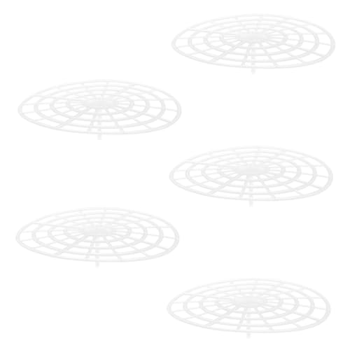 ABOOFAN 5pcs Fermentation Weight Pickle Jar Press Plates Round Mesh Pressing Rack for Kimchi Pickled Foods Multifunctional Easy to Clean Fermenting Kit