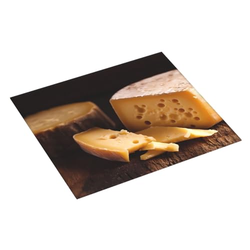Drying Mat for Kitchen Wzywhj Cheese Picture Made of Sponge Water Absorbent 18"X16"