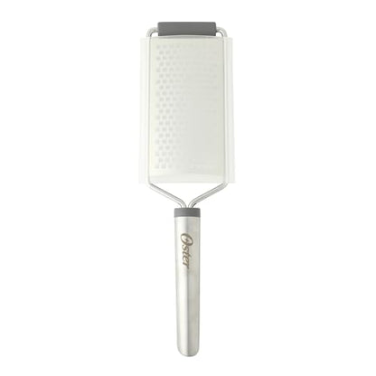 Oster Chadswyck 11.8” Handheld Grater, Stainless Steel Cheese Grater, Sharp Blades for Kitchen Prep, Dishwasher Safe - color: Chadswyck (11.8" Grater)