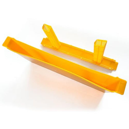 Bee Food Feeder 3.5L Bee Feeding Tool | Beekeeping Water Dispenser for Beekeeping, Apiary, Beehive, Hive, Honey, Feeding, Food - color: Yellow