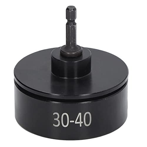 Bottle Capper Bottle Capping Tool, Electric Capping Machine Bit, Handheld Bottle Capper Capping Machine Accessory for 30-40mm Bottle Cover for Replacement, Black
