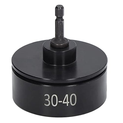 Bottle Capper Bottle Capping Tool, Electric Capping Machine Bit, Handheld Bottle Capper Capping Machine Accessory for 30-40mm Bottle Cover for Replacement, Black