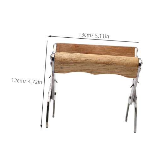 1Pc Stainless Steel Beehive Frame Grip Tool Easy to Use Honeycomb Spleen Lifter Clip for Beekeeping Essential Hive Frame Holder for Inspecting and Moving Bee