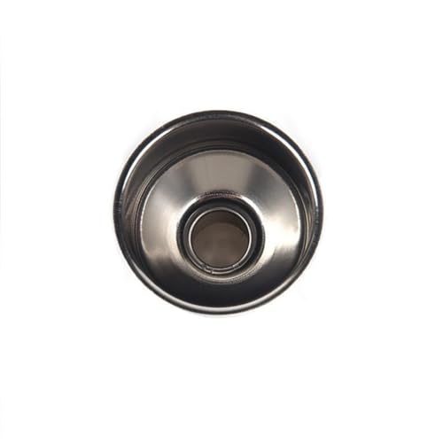 Stainless Steel Funnel for Flasks, Universal Small Metal Funnel for Transferring ＆ Filling Drinking Liquor Flask, for Drinking Liquor Flask,Oil Bottle,Perfume Bottle,Amber Bottle,Spices Liquids