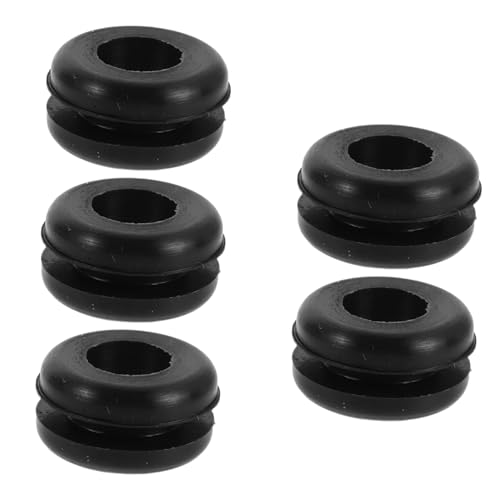 5pcs Rubber Fermentation Grommets for Mason Jar and Wine Fermenter Easy Installation, Solid Construction Airtight Sealer for DIY Fermentation Projects and Homebrewing Supplies