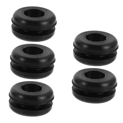 5pcs Rubber Fermentation Grommets for Mason Jar and Wine Fermenter Easy Installation, Solid Construction Airtight Sealer for DIY Fermentation Projects and Homebrewing Supplies