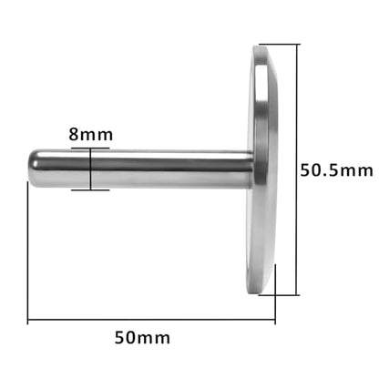 DERNORD 1.5 inch Tri Clamp Thermowell SS304 for Beer Fermenter Homebrew Solar Heater Boiler, 50mm Length - size: 50mm