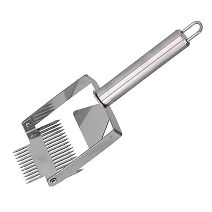 GLOGLOW Honey Uncapping Fork Double Head Beekeeping Tool Honey Scraper Fork for Beehive with Comfortable Handle 5.5oz Beekeeper Equipment (Stainless Steel Handle Double Ended) - size: Stainless steel handle double ended