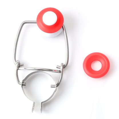 FERRODAY 30PCS Silicone Gasket for EZ Cap Red Washers Swing Flip Top Bottle Cap Gasket Home Brew Beer Soda Bottle Seal Swing Top Bottle Gasket -30 Bottle Gaskets
