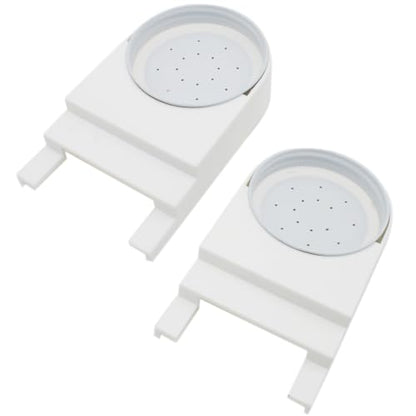 2 Pcs Front Entrance Bee Feeder Plastic Bee Hive Feeders for Feeding Bees Water or Sugar Syrup