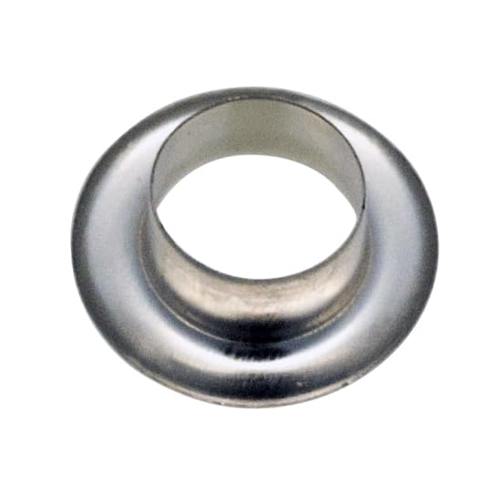 60 Sets 15/32 Inch Sewing Grommets Eyelets Stainless Steel with Washers for Shoes, Bead Cores, Clothes, Leather, Canvas, Banner (12x20mm Silver) - size: 12mm
