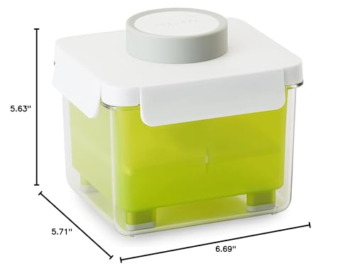 TOFUDEE Tofu Press for Vegan - Dishwasher Safe & BPA Free Tofu Presser that Swiftly Drains Water from Soft, Firm, Extra Firm & Organic Tofu Without Crack in just 15-20min - Enhanced Flavor & Texture - color: Lime