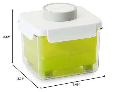 TOFUDEE Tofu Press for Vegan - Dishwasher Safe & BPA Free Tofu Presser that Swiftly Drains Water from Soft, Firm, Extra Firm & Organic Tofu Without Crack in just 15-20min - Enhanced Flavor & Texture - color: Lime