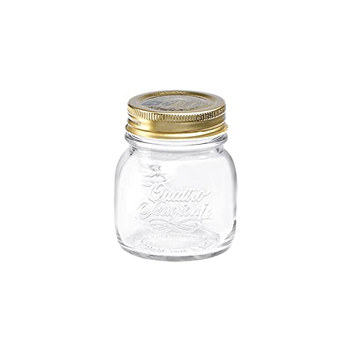 Bormioli Rocco Quattro Stagioni Airtight Pot, Clear - size: 150ml
