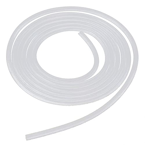 5/16" ID x 7/16" OD Food Grade Silicon Tubing, 3 Feet, Clear, Silicone, Non-Toxic, BPA Free - size: 5/16" ID x 7/16" OD, style: 3 Feet