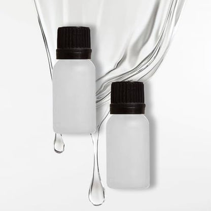 24 Pack 10ml Clear Frosted Glass Essential Oils Bottles Empty Glass Dropper Vials Sample Bottle With Orifice Reducer and lid,for Aromatherapy Oils (Frosted, 10ml) - color: Frosted
