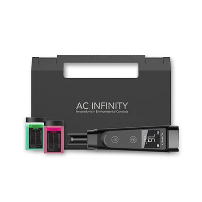 AC Infinity pH Meter Kit, High Precision Digital pH Pen with ±0.1 pH Accuracy, Nutrient Test pH Meter for Water Hydroponics Plants, Gardening, Aquariums, Swimming Pools - size: pH Meter Kit