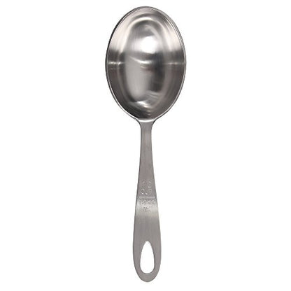 Lindy's MPC4 4-Piece Stainless Steel Measuring Scoop Set,Silver, 9 inches long - size: 9 inches long