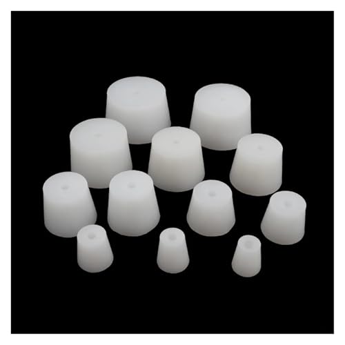 Wires and Cables Silicone Plug Stoppers with Hole for Airlock Valve Brew Wine Food Grade Silicone Rubber Stopper,2pcs/lot Wires and Cables(Size 13 with Hole) - color: Size 13 With Hole