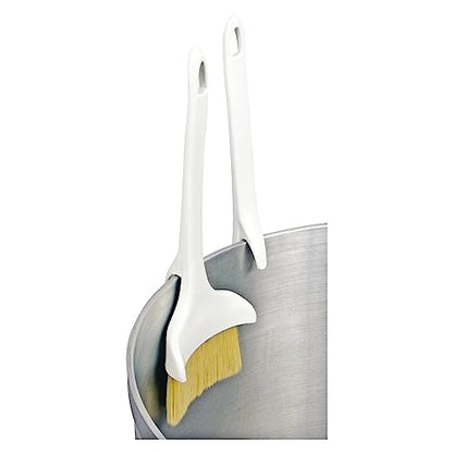 Winco 3-Inch Brush with Hook, Plastic Handle - size: 3 inches, style: Concave W/Hook