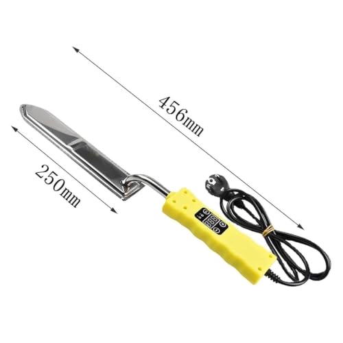 Electric Honey Uncapping Knife, Stainless Steel Heated Honey Scraper Tool with Adjustable Temperature Control & Digital Led Display, for Fast Honey Extraction & Wax Removal