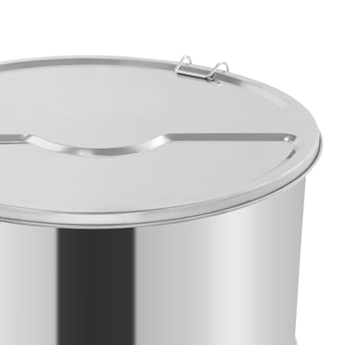 Manual Honey Extractor, 2 Frame Stainless Steel Beekeeping Extraction, Honey Bee Spinner Beekeeping Apiary Centrifuge Equipment, Silver
