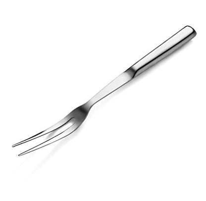 New Star Foodservice Hollow Handle Notched Serving Spoon (Silver, 2 Tine Pot Fork (11.5-Inch)) - size: 2 Tine Pot Fork (11.5-Inch)
