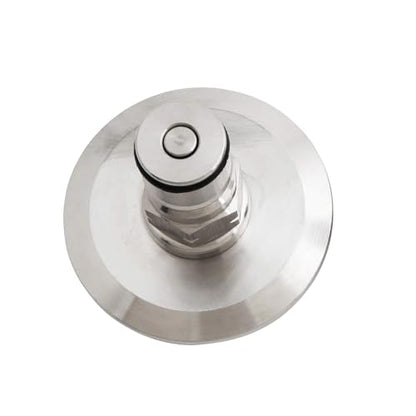Ball Post with Triples Clamps Connection 1.5Inch Fittings for Brewing Equipment Easy Disassembly Design Steel Triples Clamps to Ball Adapter - color: A