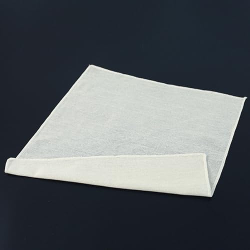 HOMSFOU 10pcs Unbleached Cheesecloth for Straining 20x20 Inch 100-grade Hemmed Cotton Muslin Cloth Reusable Washable Kitchen Supply for Cooking Butter Fruit Nut Milk Filtering