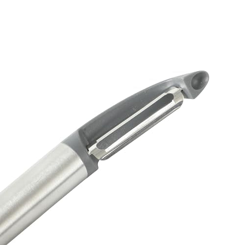 Oster Chadswyck 7.9” Straight Peeler, Stainless Steel Vegetable & Fruit Peeler, Sharp Blade for Potatoes, Carrots & Apples, Dishwasher Safe - color: Chadswyck (7.9" Straight Peeler)