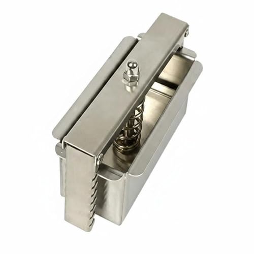 Stainless Steel Meat Multi Functional Assembly Efficient Compression Spring Suitable for Home Cooking Professional Kitchen, 0.3KG, Fixed Bottom - size: 0.3KG, style: Fixed Bottom