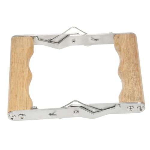 Luxshiny 3pcs Beehive Frame Gripper and Lifter Set for Beekeeping with Ergonomic Wood Handles – Beekeeping Tools for Hive Frame Holding and Bee Hive Maintenance