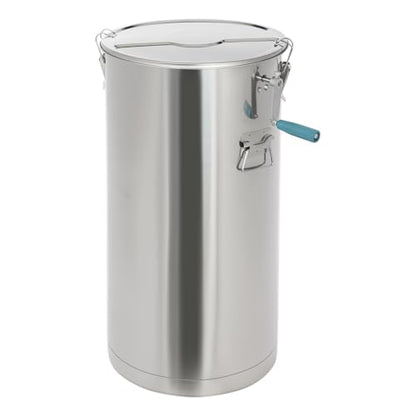 2 Frame Honey Extractor, Manual Honey Spinner Stainless Steel Honeycomb Spinner Beekeeping Extraction Apiary Centrifuge Equipment for Farms