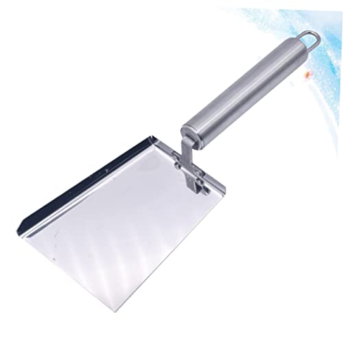 POPETPOP 2pcs Stainless Steel Beekeeping Shovel Honey Extractor Tool for Hive Cleaning and Pollen Collection Essential Beekeeper Equipment for Efficient Maintenance