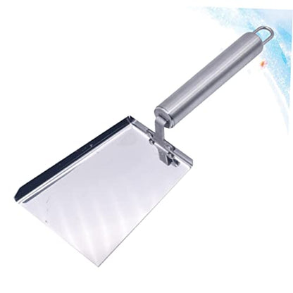 POPETPOP 2pcs Stainless Steel Beekeeping Shovel Honey Extractor Tool for Hive Cleaning and Pollen Collection Essential Beekeeper Equipment for Efficient Maintenance