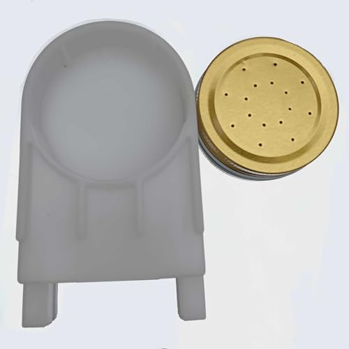 4 Pack Mason Jar Bee Feeder,White Bee Feeders for Hives,Bee Waterer for Outside Garden Use, Compatible with Regular and Wide Mouth Jars, Beekeeping Supplies for Hive Feeding - color: White