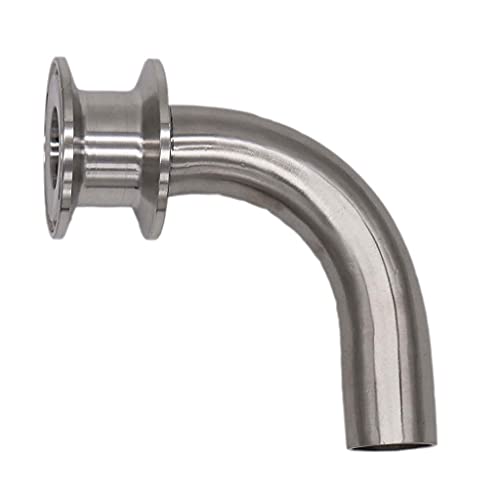 1"/1.5" Tri Clamp Pickup Tube, Stainless Steel 304 Homebrew Kettle Conical Fermenter Accessories for Bar, 1pcs
