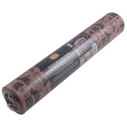 Oklahoma Joe’s Peach Butcher Paper – 18‑in x 100‑ft Roll, Made in USA, Heat‑Resistant & Breathable BBQ Wrapping Paper for Smoking Meats - size: 18-in x 100-ft