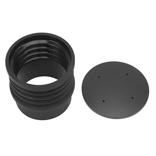 Mingzhe Coffee Grinder Accessory Blowing Bean Bin with Aluminum Cover for Restaurants and Homes, Safe Food Grade Silicone, 162g Gross Weight