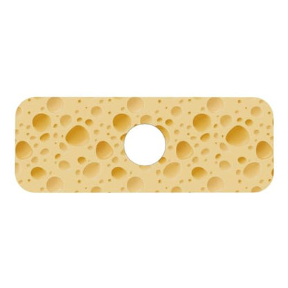 Cheese Faucet Mat For Kitchen Sink, Absorbent Countertop Protector, Quick Dry Sink Splash Guard Pad, Waterproof Draining Mat 15" X 5.5" - color: Style 5