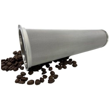 2 PCS Cold Brew Coffee Filter, 304 Stainless Steel Food Grade, Coffee Maker, Tea Maker,Water Filter, Ultra Fine Mesh, Wide Mouth Mason Jar 32oz - size: filter(32oz)