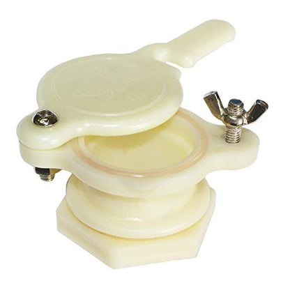 WEICHUAN 4PCS Honey Gate Valve Honey Tap for Extractor | ABS Plastic Honey Gates for Honey Extraction Equipment Beekeeping Tool