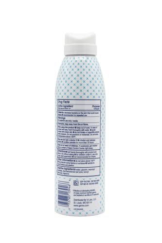 Germ-X Original Hand Sanitizer Spray, 5.5 Oz (Pack of 6), Less Drying & Moisturizing, No Rinse Formula, Fresh Scent, Formulated without Parabens - size: 5.5 Fl Oz (Pack of 6)